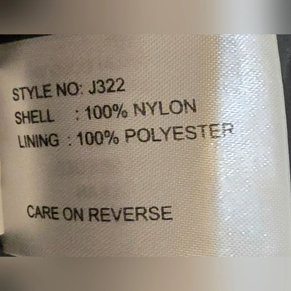 Men's XL Port Authority Cascade Waterproof Hooded Jacket Raincoat Parka Black - Picture 16 of 16